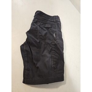 Kuhl Renegade Shorts Mens 34 Gray Cargo Outdoor Hiking Nylon Stretch (A1299)